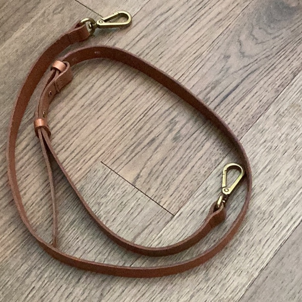 Madewell replacement leather strap for Large Transport Camera Bag